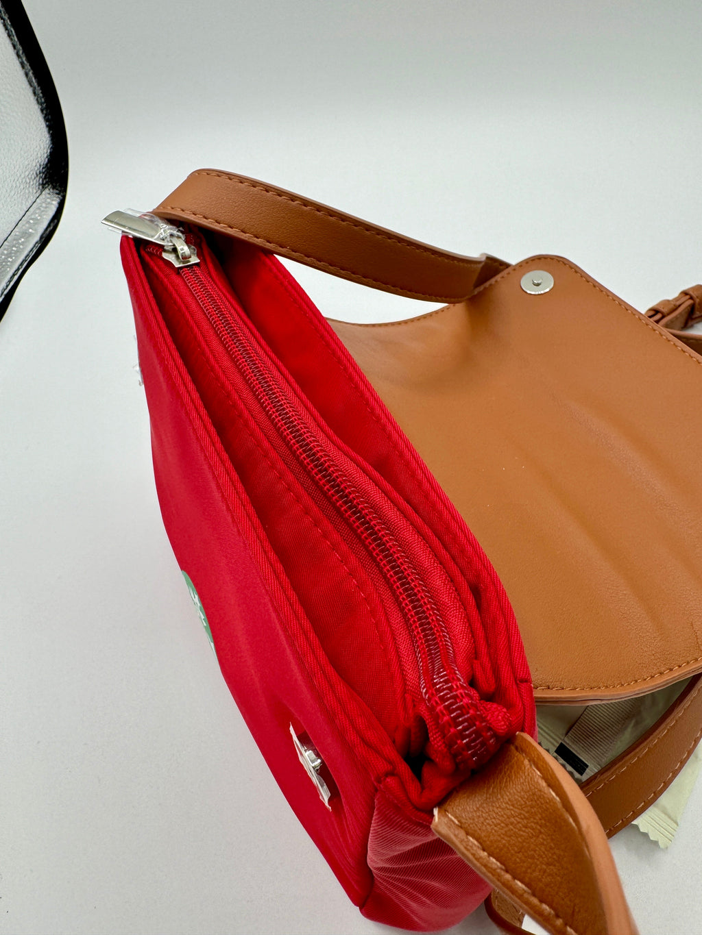 Starbucks Thailand Red Crossbody Mixed Nuts Bag
