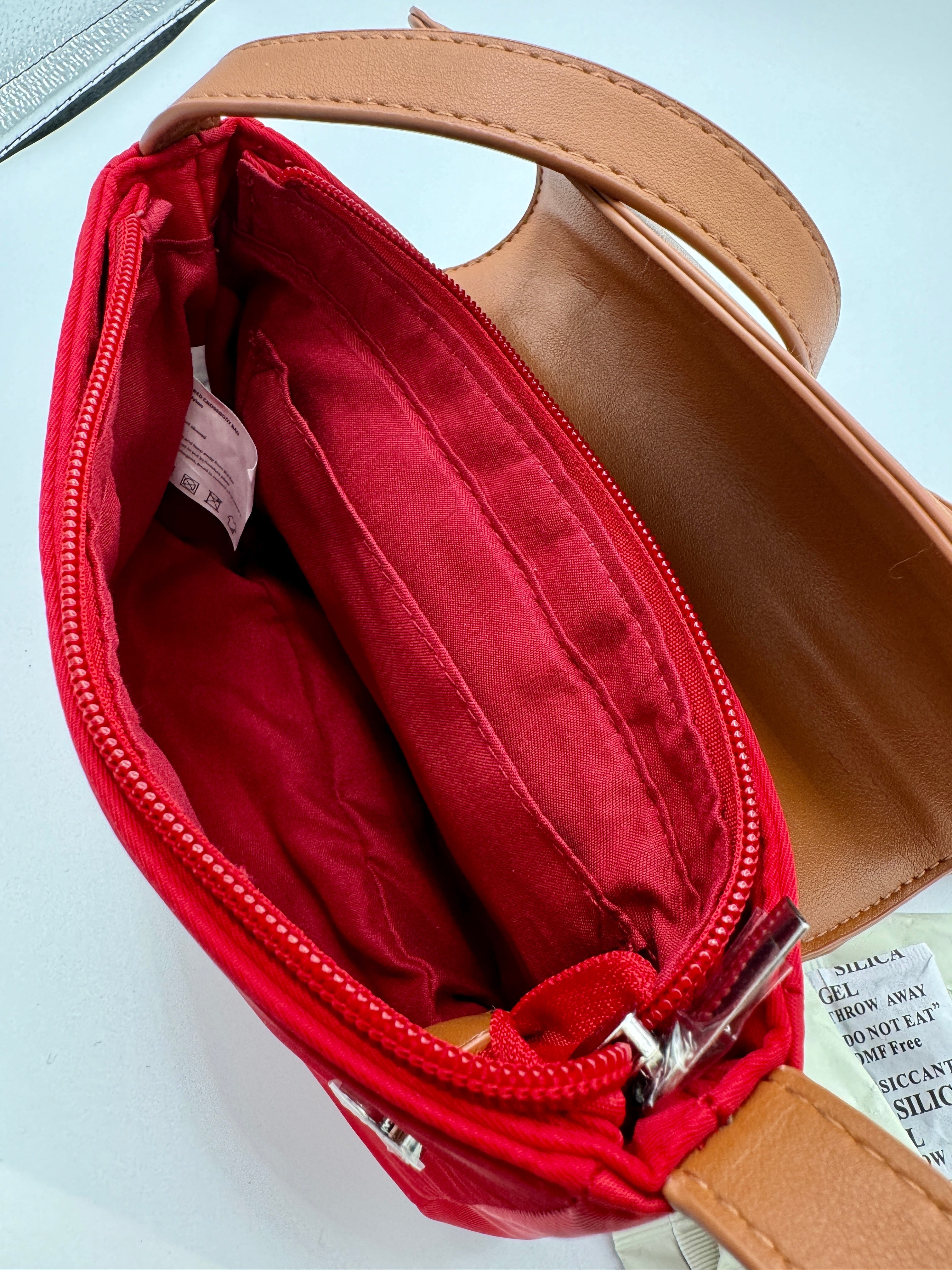 Starbucks Thailand Red Crossbody Mixed Nuts Bag